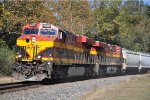 Grain train heads south